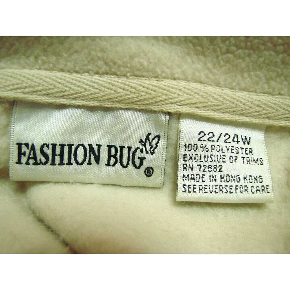 Vintage Fashion Bug Womens Jacket 22/24W Off Whit… - image 4