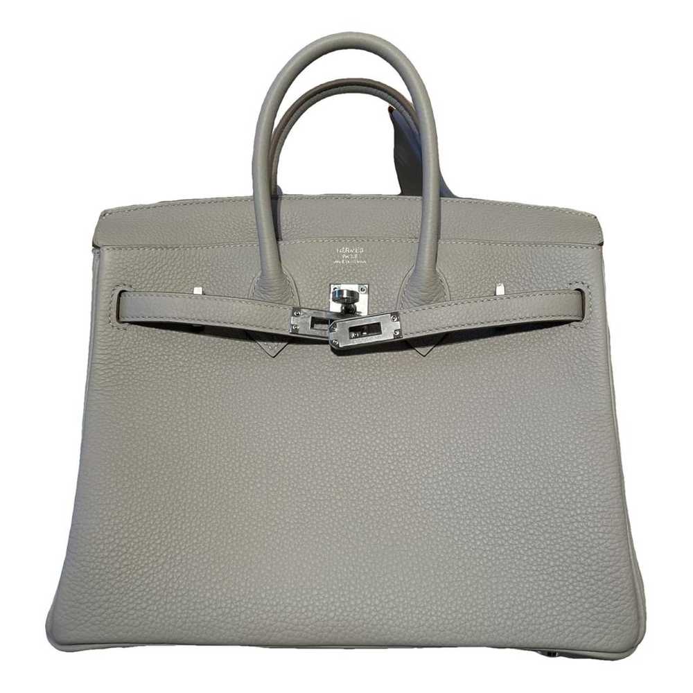 Hermès Birkin 25 leather handbag - image 1