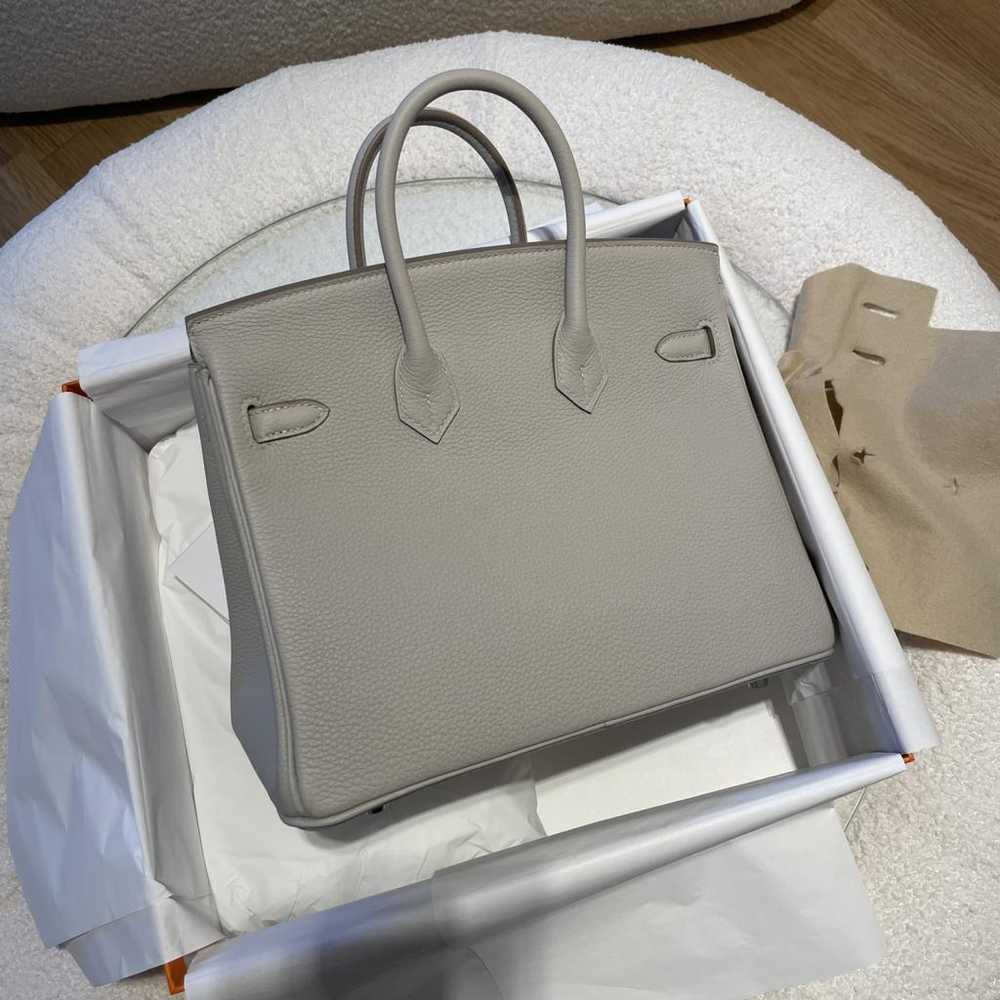 Hermès Birkin 25 leather handbag - image 5