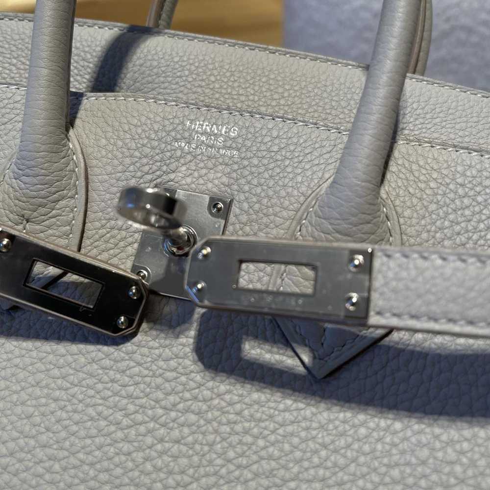 Hermès Birkin 25 leather handbag - image 8