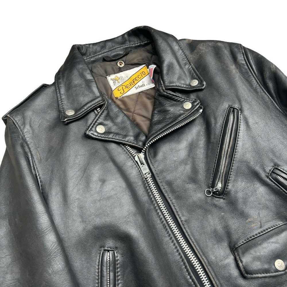 Schott Vintage Schott Perfecto 618 Leather Jacket - image 3