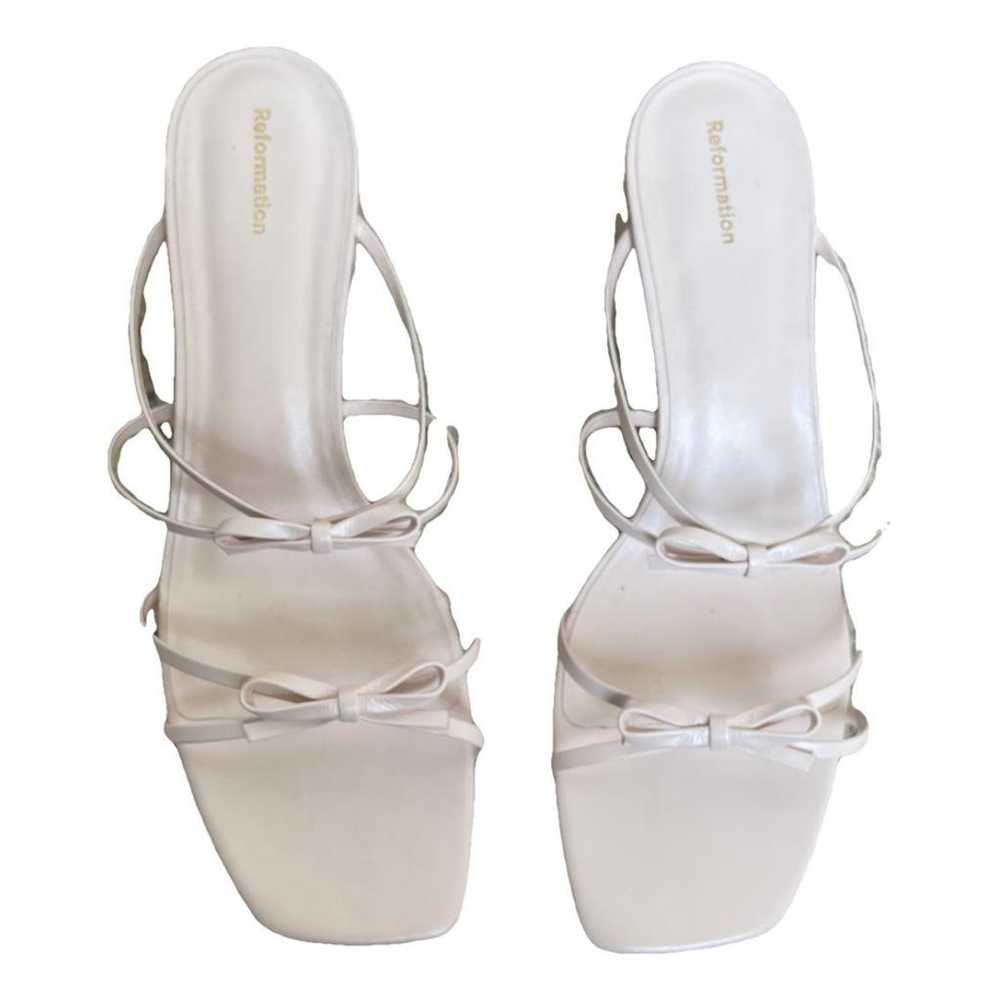 Reformation Leather sandal - image 1