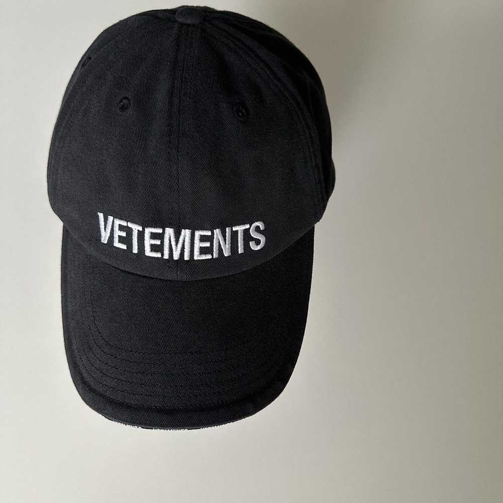 Vetements Vetements Logo Cap - image 1