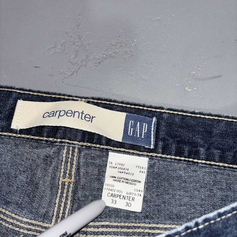 Gap × Streetwear × Vintage Gap Carpenter Jeans Vi… - image 7