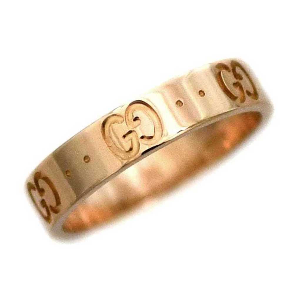 Gucci Gucci Ring Icon f-21314 Yellow Gold YG GG #… - image 2