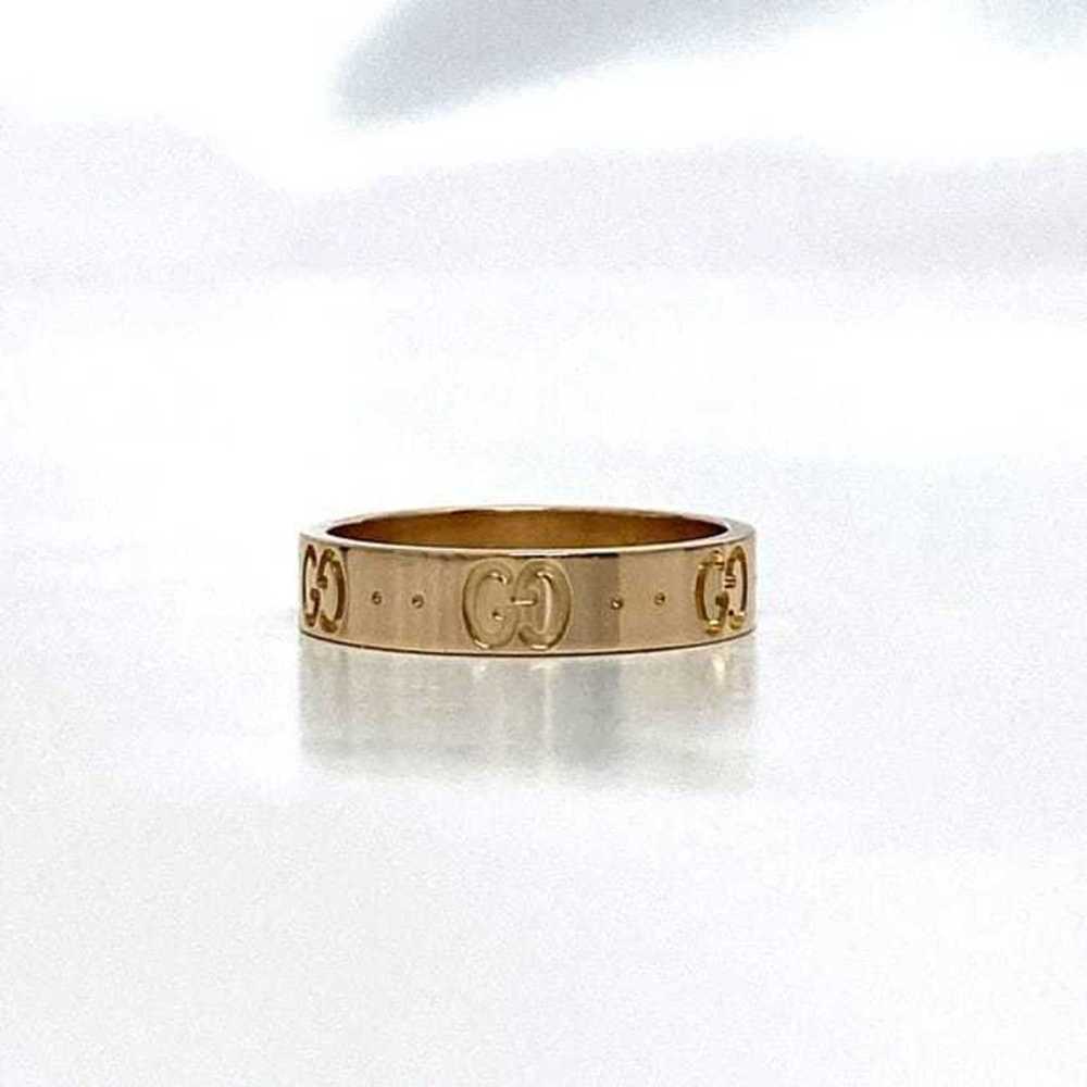 Gucci Gucci Ring Icon f-21314 Yellow Gold YG GG #… - image 3