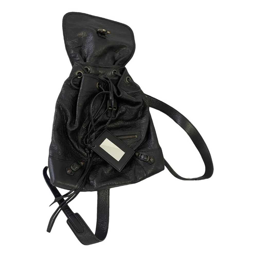 Balenciaga Leather backpack - image 1