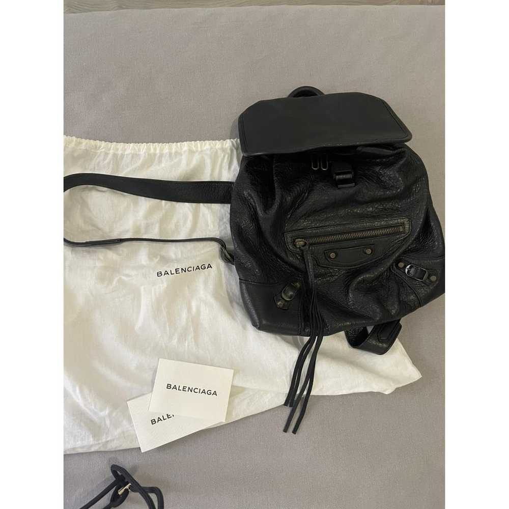 Balenciaga Leather backpack - image 2