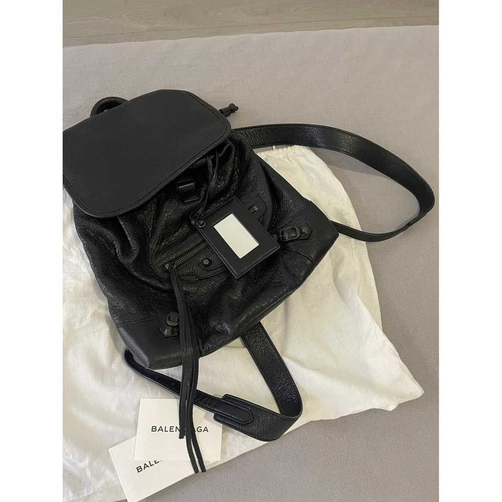 Balenciaga Leather backpack - image 3