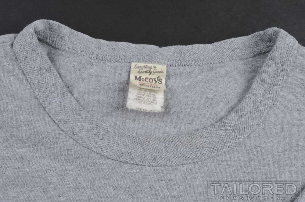 THE REAL MCCOYS'S Solid Gray 100% Cotton Short Sl… - image 3