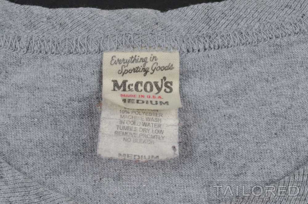 THE REAL MCCOYS'S Solid Gray 100% Cotton Short Sl… - image 4