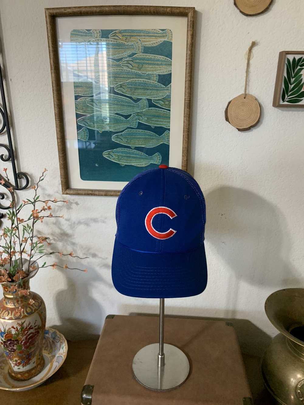 MLB × Trucker Hat × Vintage Chicago Cubs Trucker … - image 2