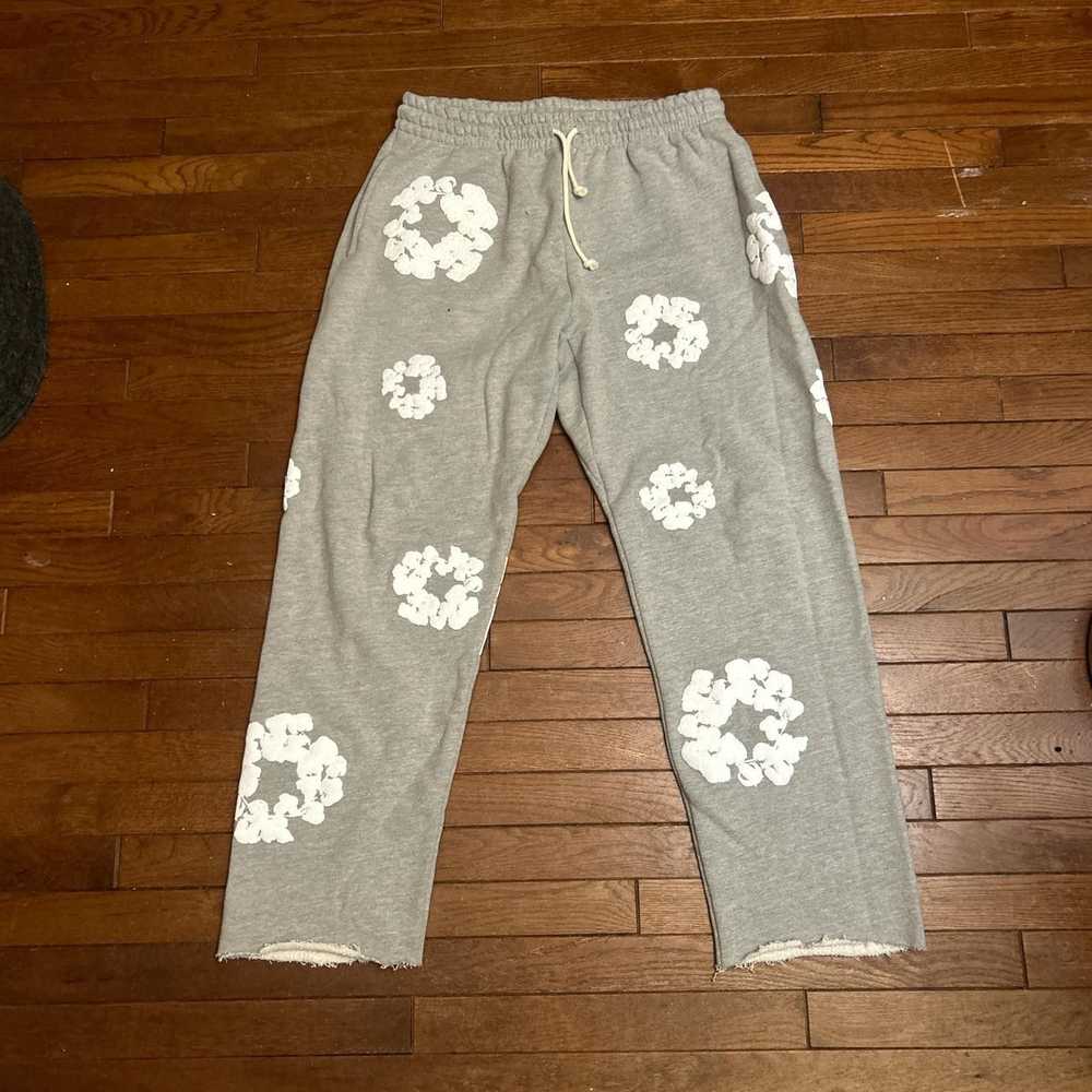 DENIM TEARS Denim Tears Gray Sweats - image 1