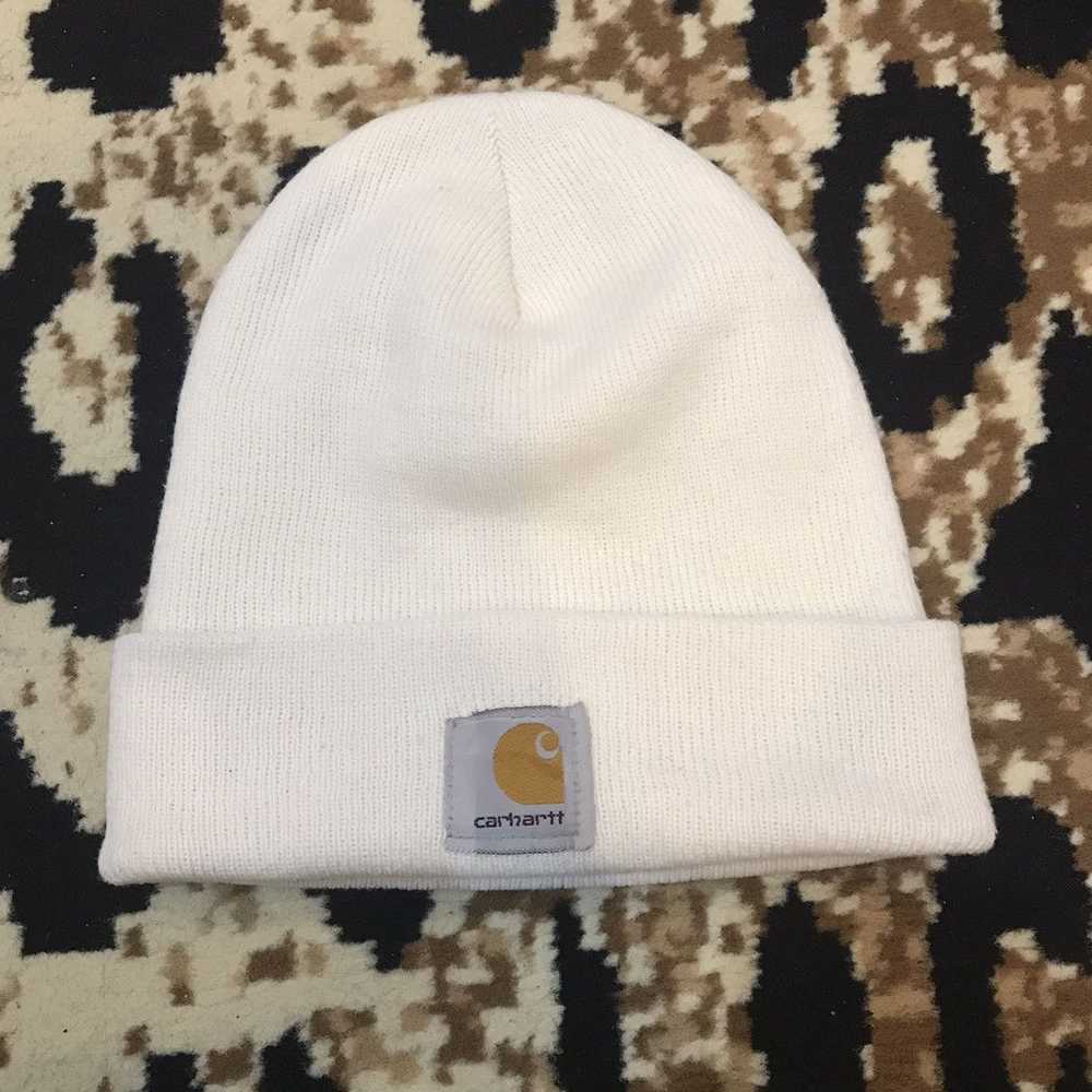 Carhartt × Streetwear × Vintage Beanie hat Carhar… - image 1