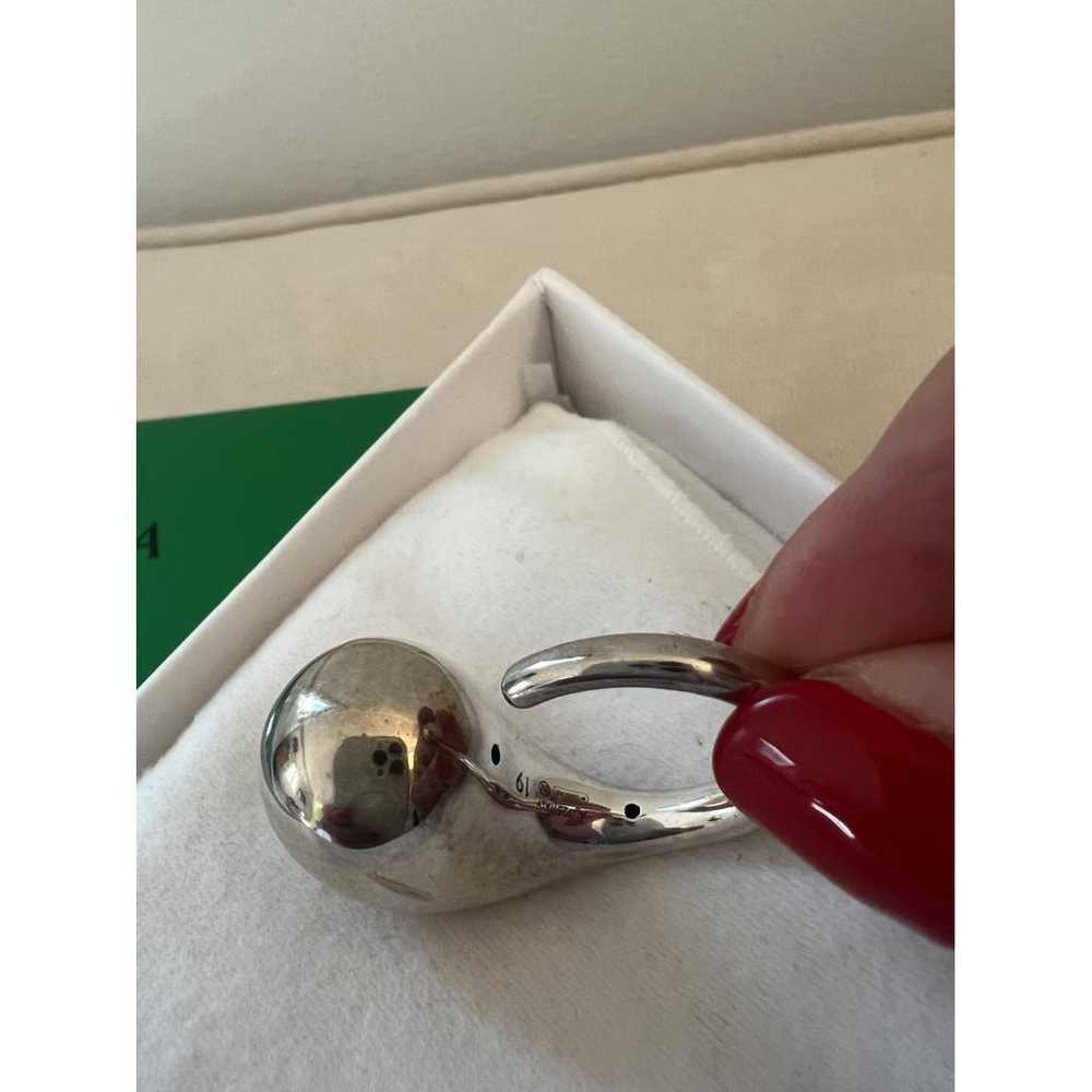 Bottega Veneta Silver ring - image 3