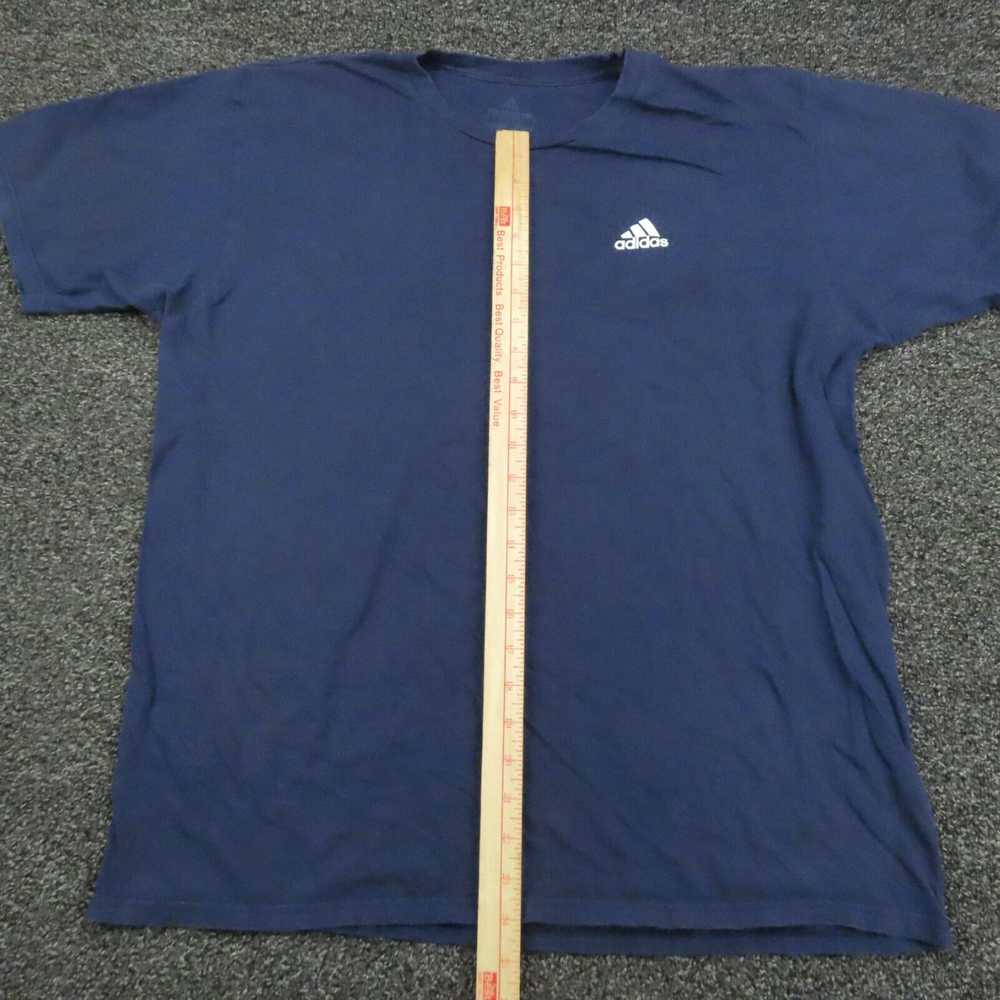 Adidas Blue Breathable Short Sleeve Extra Large A… - image 4