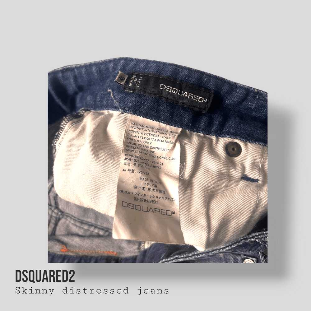 Distressed Denim × Dsquared2 × Vintage Vintage Ds… - image 10