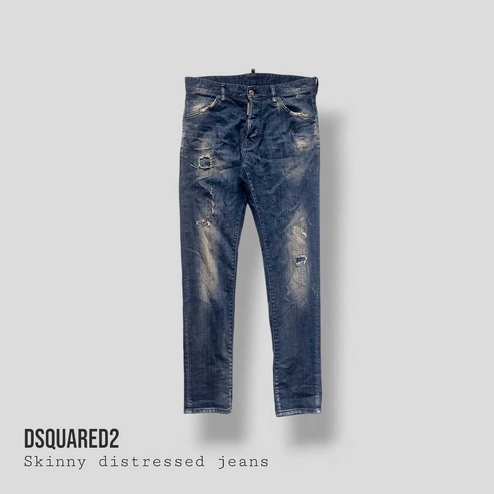 Distressed Denim × Dsquared2 × Vintage Vintage Ds… - image 1