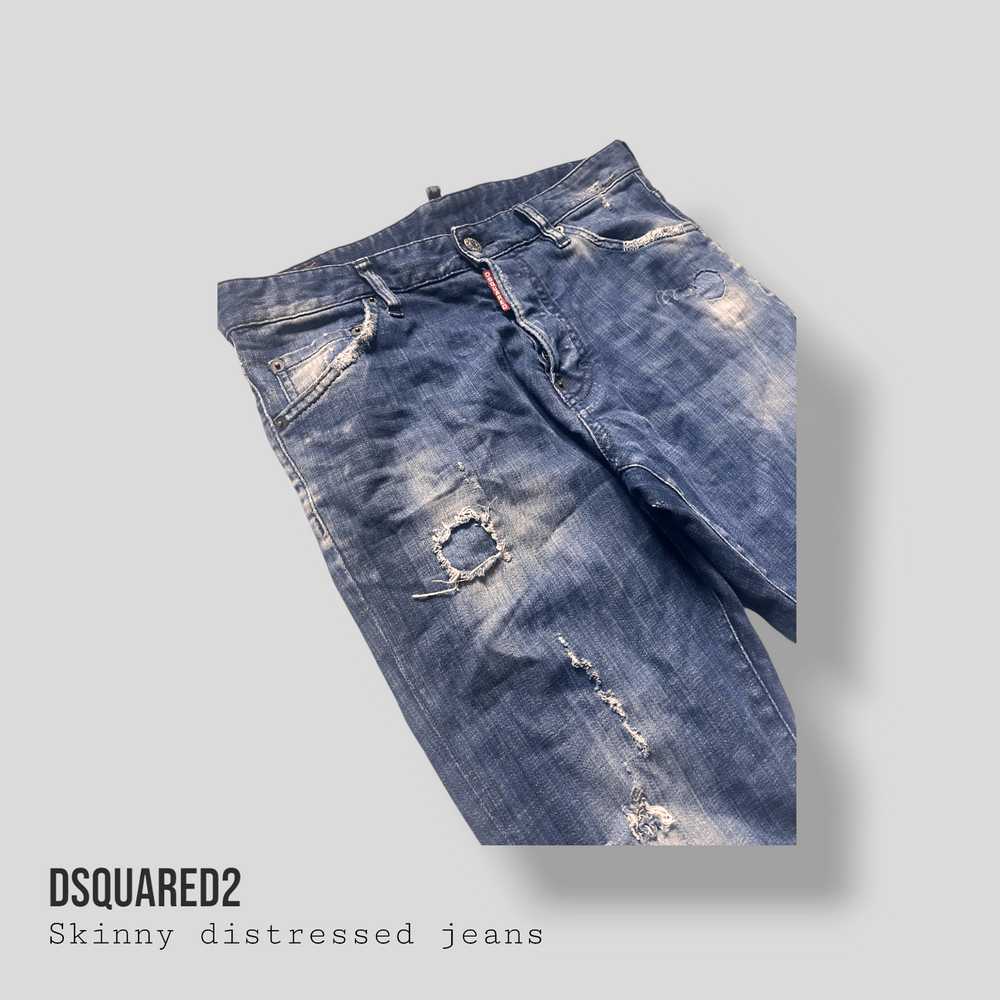 Distressed Denim × Dsquared2 × Vintage Vintage Ds… - image 2