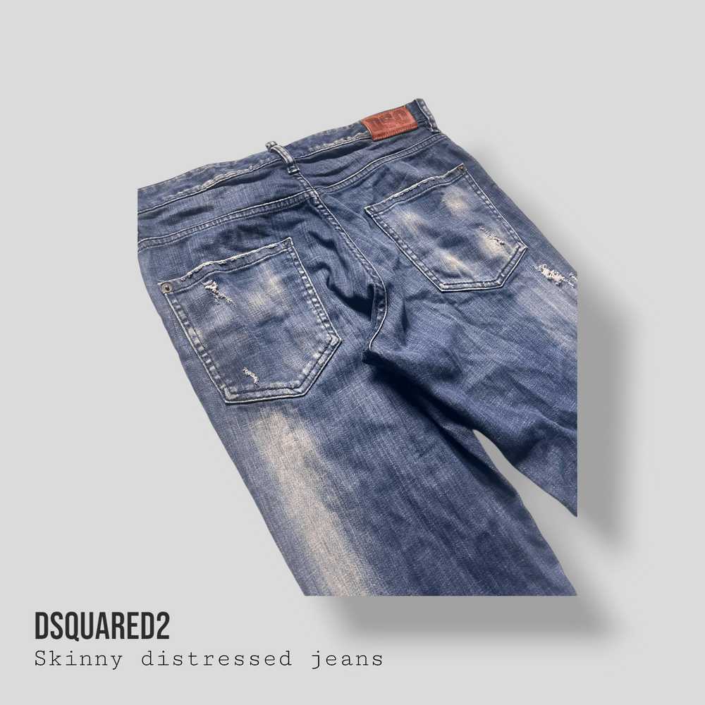 Distressed Denim × Dsquared2 × Vintage Vintage Ds… - image 7