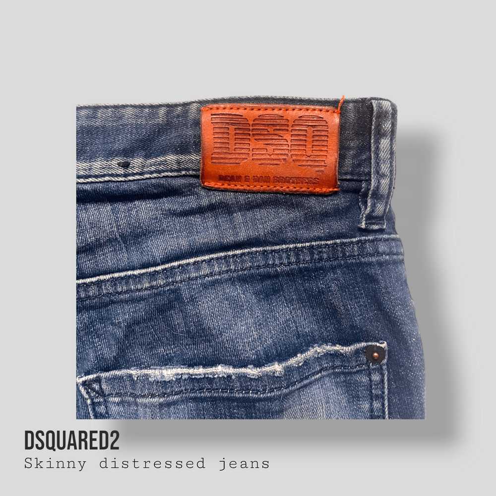 Distressed Denim × Dsquared2 × Vintage Vintage Ds… - image 8