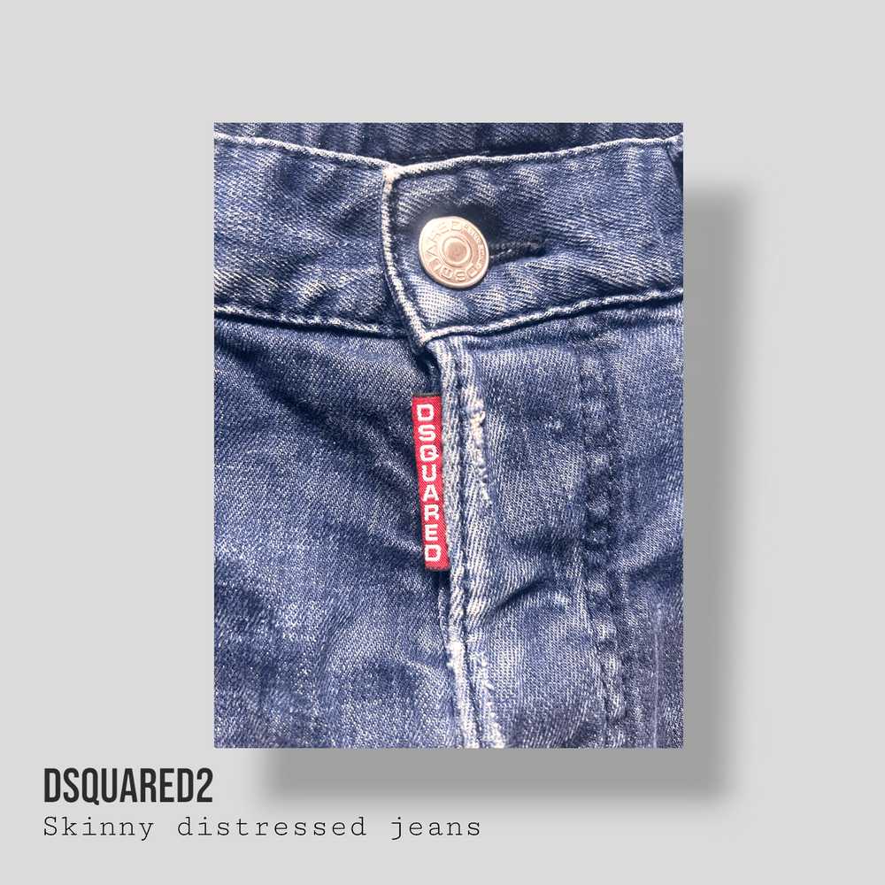 Distressed Denim × Dsquared2 × Vintage Vintage Ds… - image 9