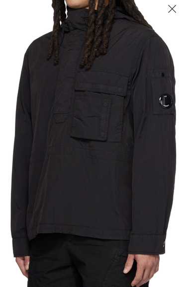 C.P. Company C.P. COMPANY Black Garment-Dyed Jack… - image 1