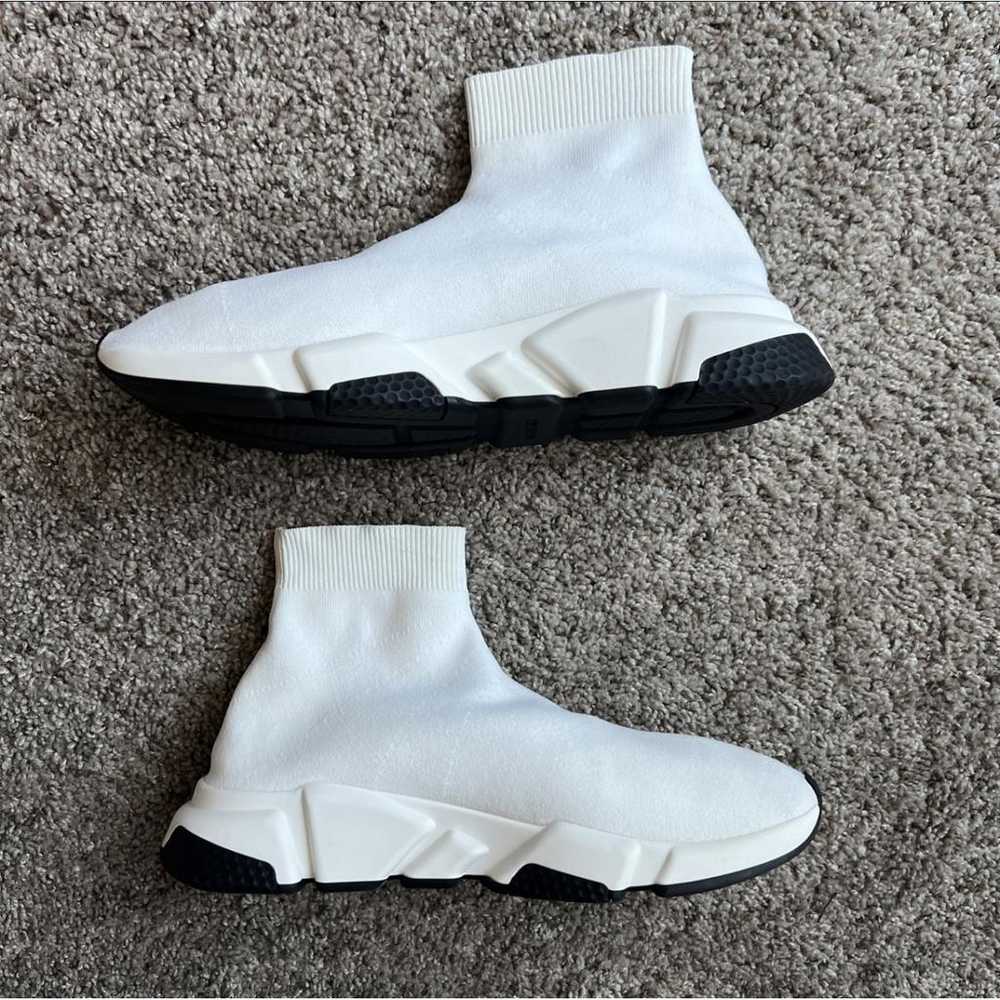 Balenciaga Speed cloth high trainers - image 2