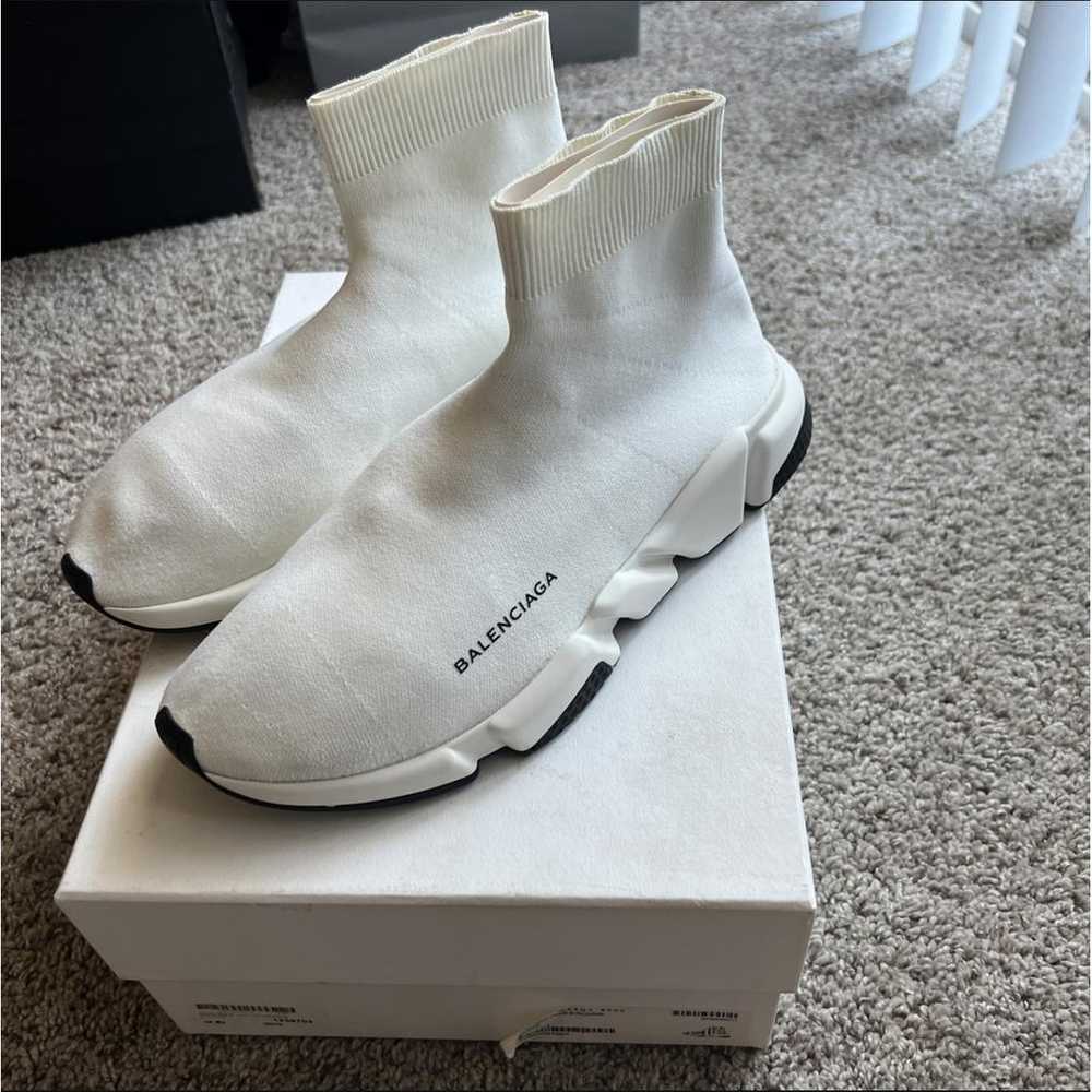 Balenciaga Speed cloth high trainers - image 6