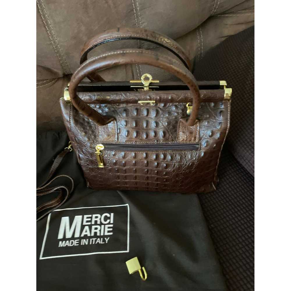 Marie Mercié Leather satchel - image 3