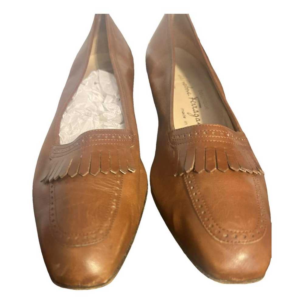 Salvatore Ferragamo Leather flats - image 1