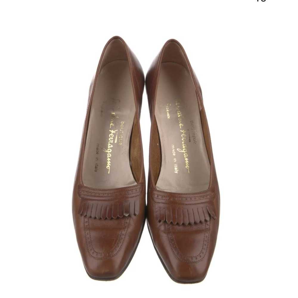 Salvatore Ferragamo Leather flats - image 5