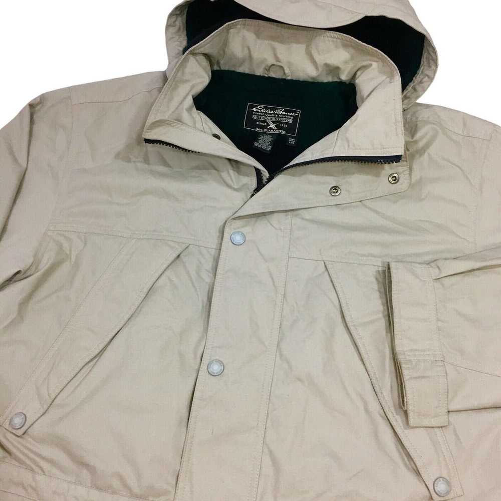 Eddie Bauer Vtg Eddie Bauer Beige WOOL Lined MOUN… - image 3