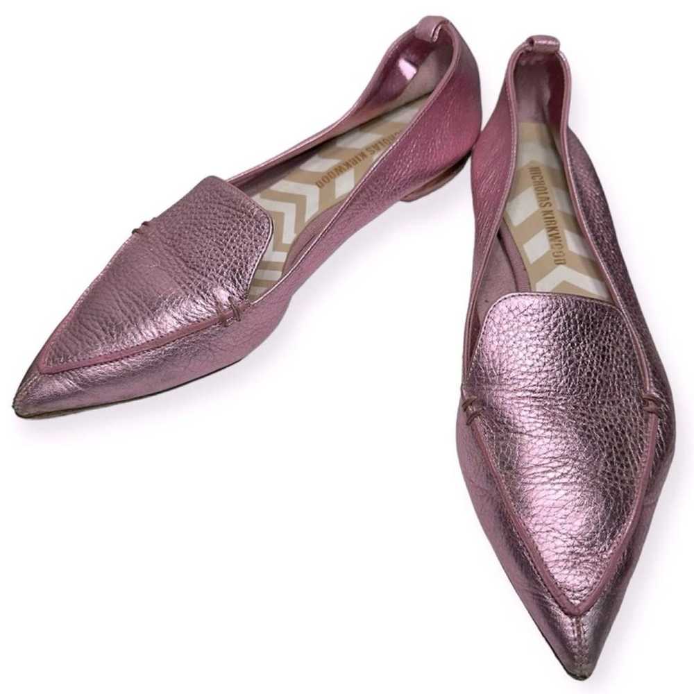 Nicholas Kirkwood Leather flats - image 3