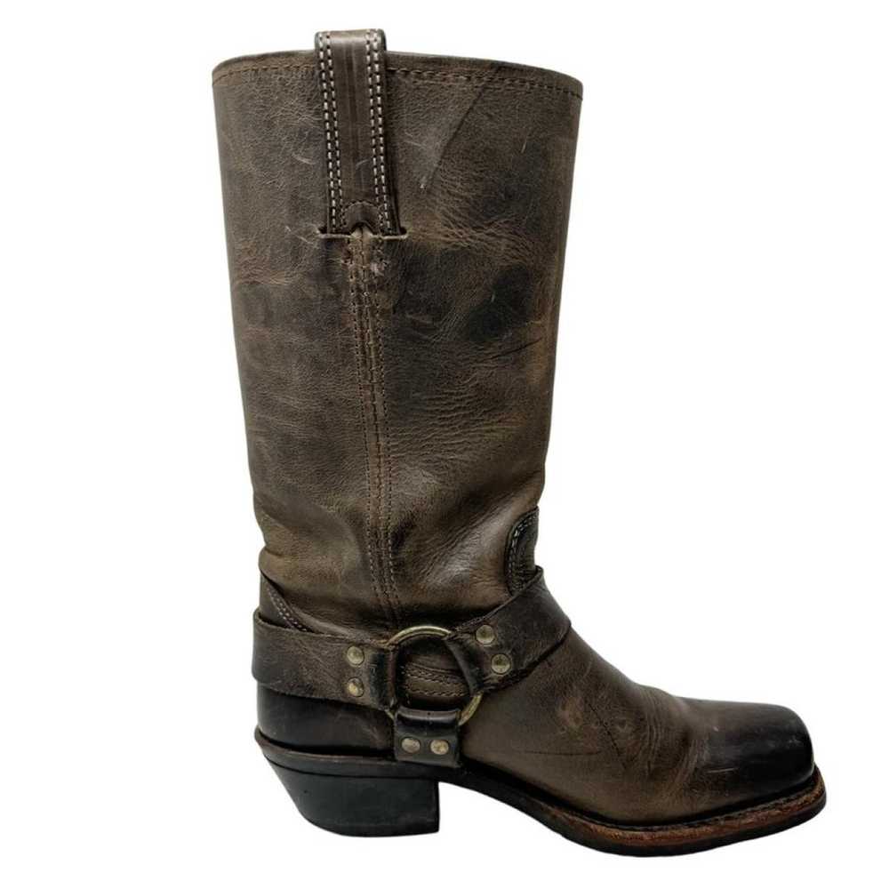 Frye Leather biker boots - image 9