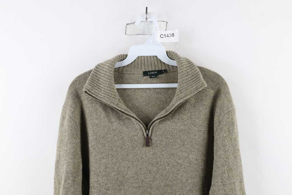 J.Crew × Vintage Vintage J Crew Lambswool Half Zi… - image 2