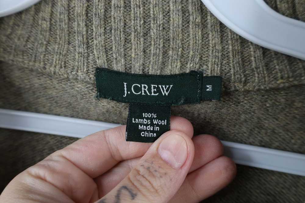 J.Crew × Vintage Vintage J Crew Lambswool Half Zi… - image 4