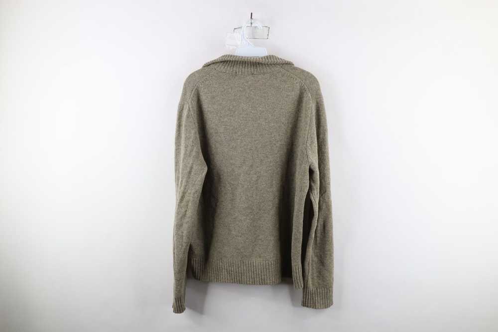 J.Crew × Vintage Vintage J Crew Lambswool Half Zi… - image 5