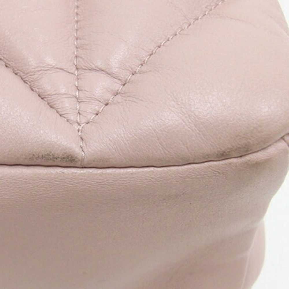 Miu Miu miu miu Shoulder Bag 5BD213 Light Pink Le… - image 5