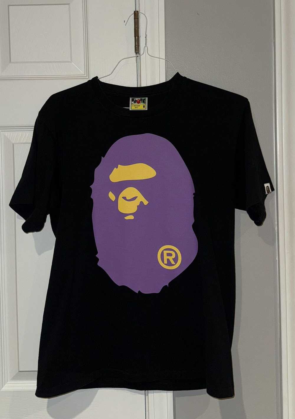 Bape Colors Big Ape Head Tee - image 1