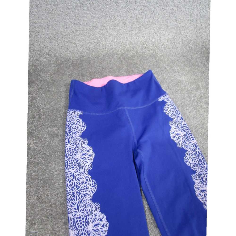 Lilly Pulitzer Dark Periwinkle Crop Women's Xs Li… - image 2