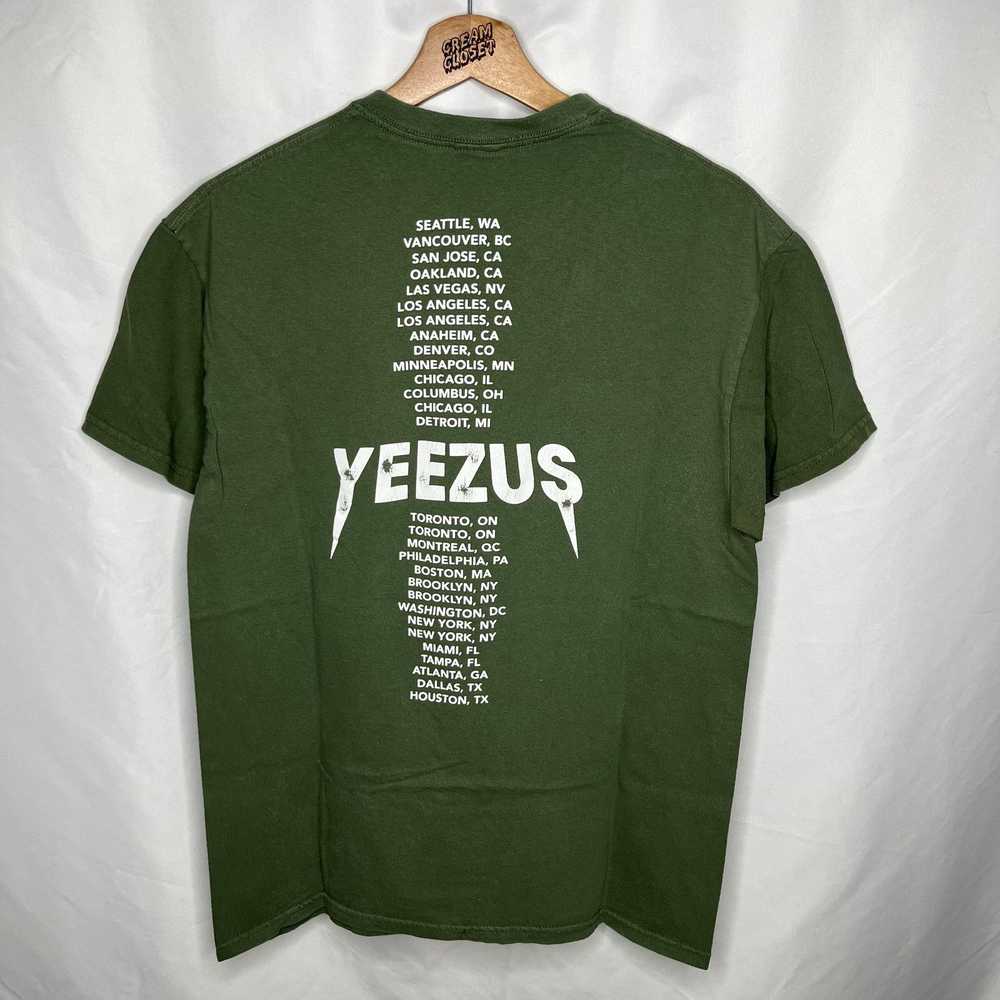 Kanye West Yeezy Yeezus Hip Hop Rap Tour Merch Te… - image 2