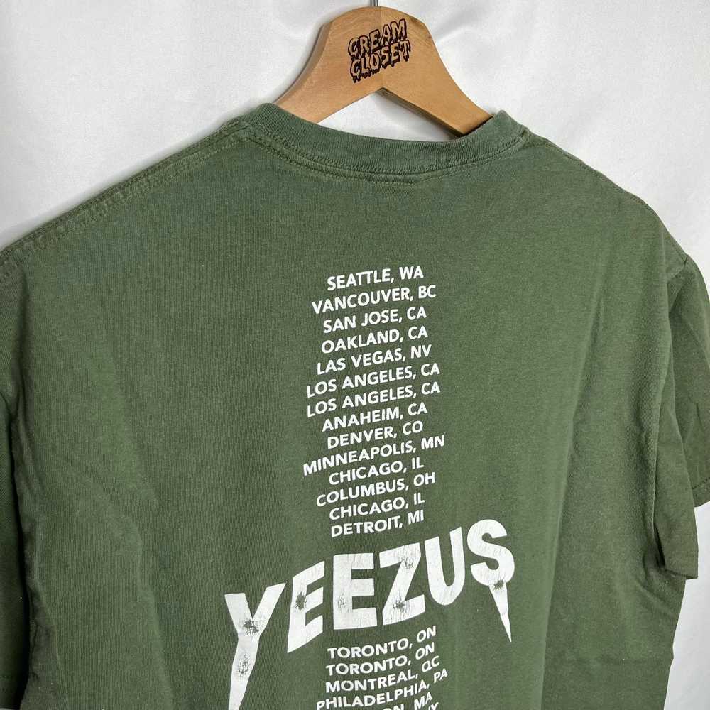 Kanye West Yeezy Yeezus Hip Hop Rap Tour Merch Te… - image 3