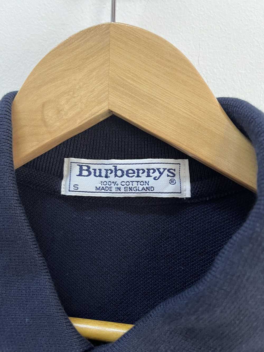 Burberry × Vintage Vintage Burberry Crest Logo Po… - image 4