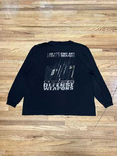 Vintage "Vintage Defense Weapons Longsleeve Shirt" - image 1