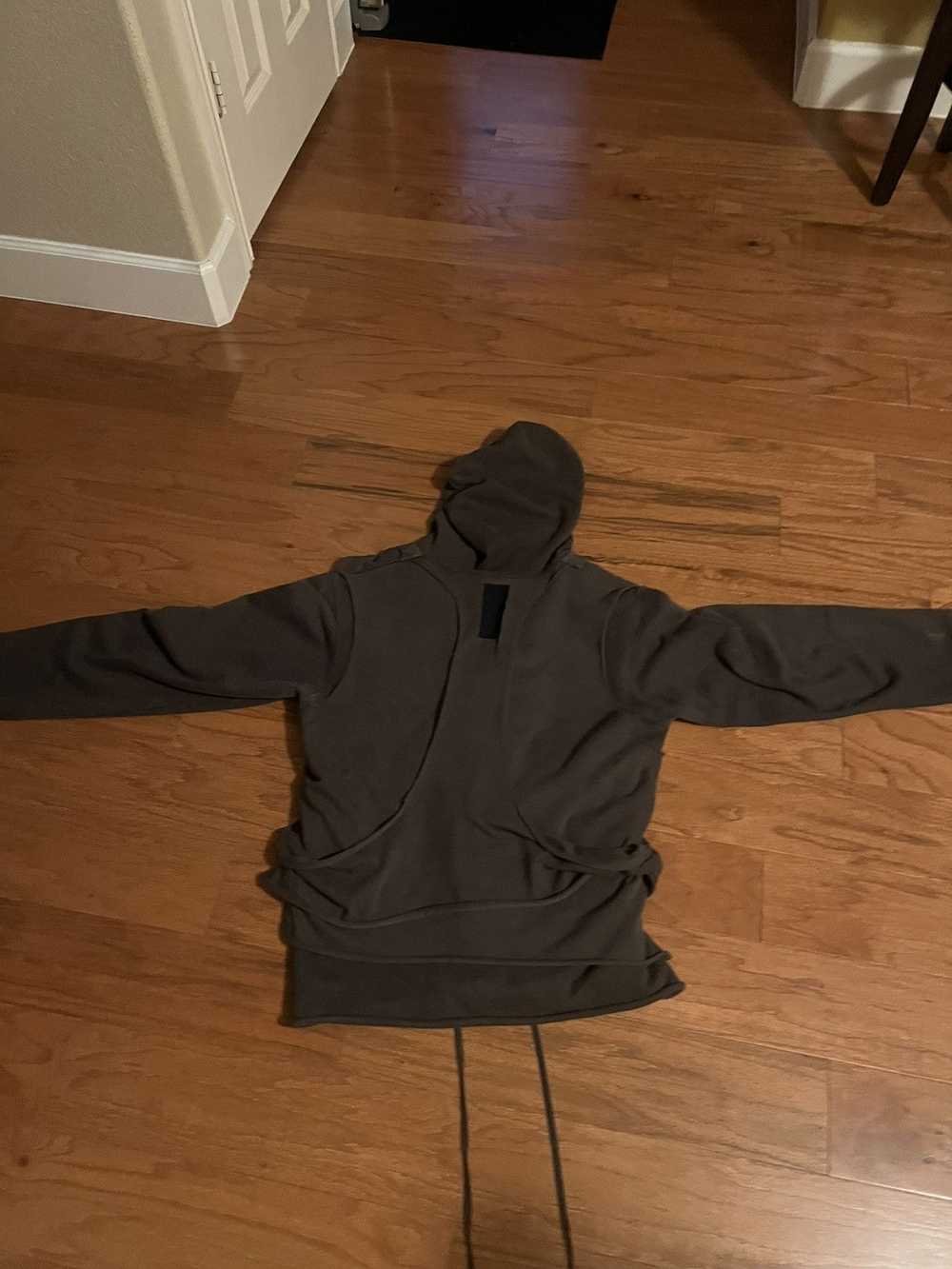 Rick Owens Aw 01’ bondage hoodie - image 2