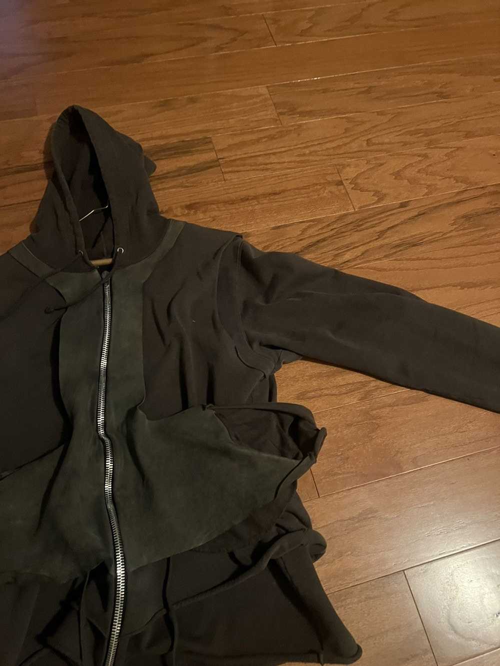 Rick Owens Aw 01’ bondage hoodie - image 7