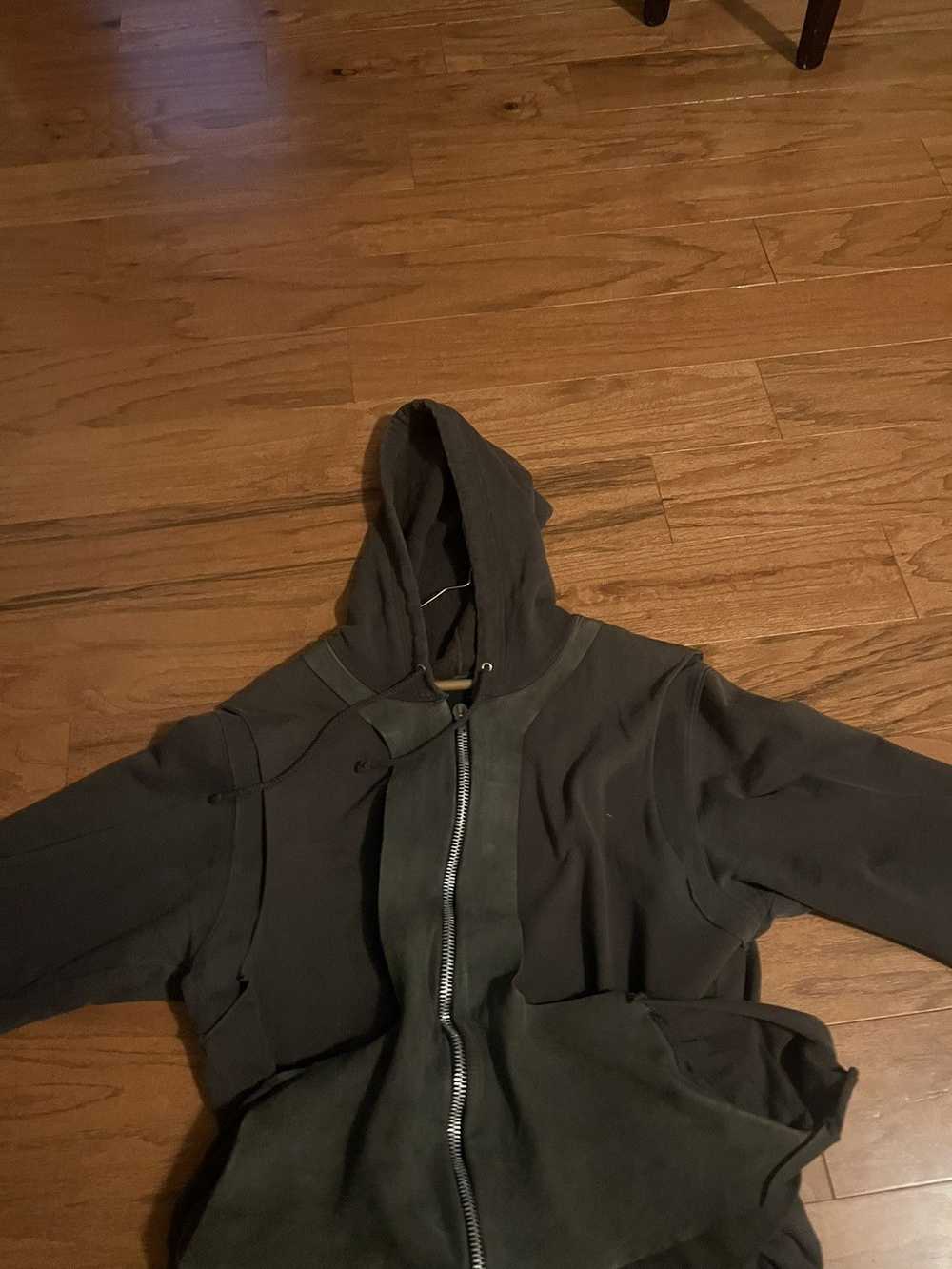 Rick Owens Aw 01’ bondage hoodie - image 9