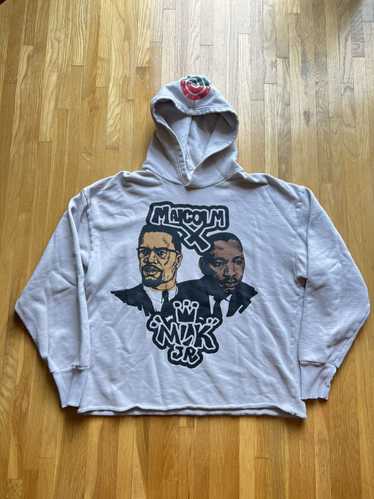 Barriers Barriers Mlk Malcom X Hoodie Grey - image 1