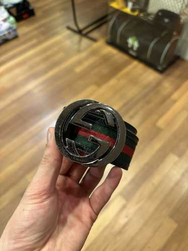 Gucci Gucci GG leather belt